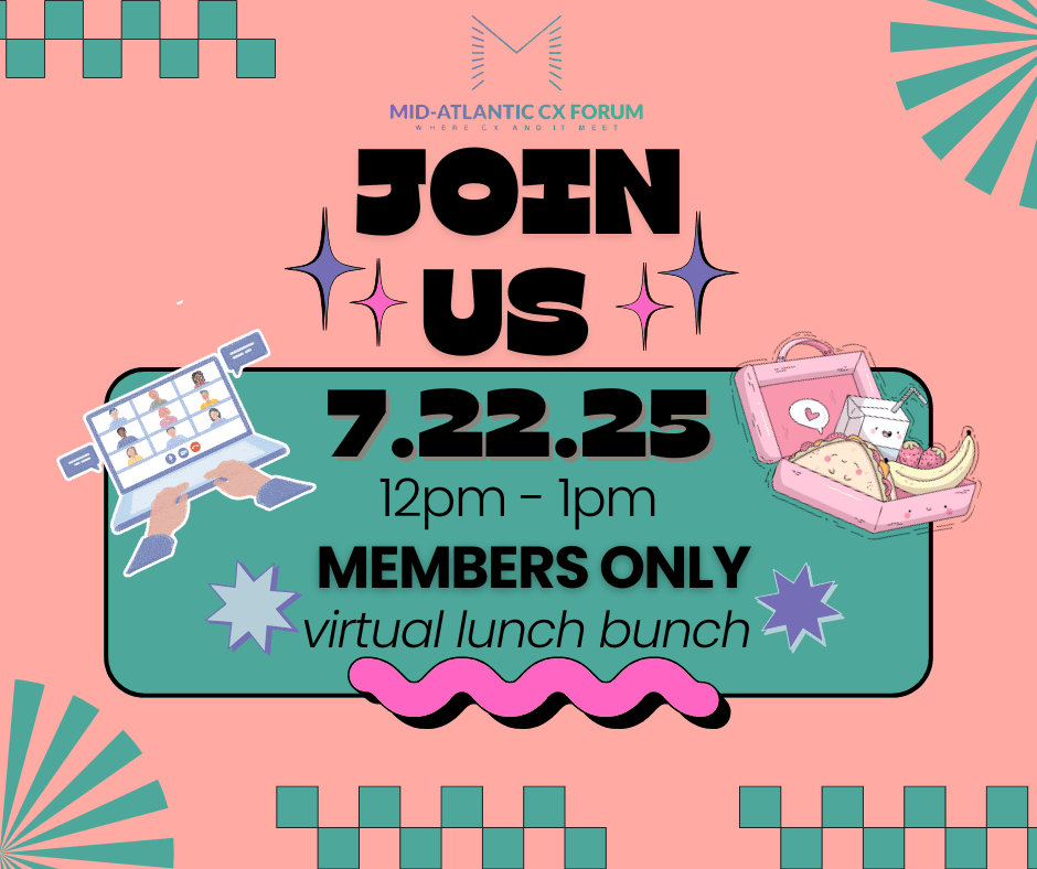 July 22nd - Members Only "Lunch Bunch"